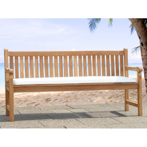 Pohodlný sedák na lavice TOSCANA - 180 cm - béžová