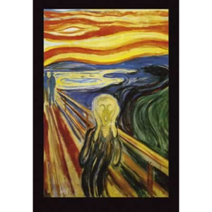 Plakát, Obraz - Edvard Munch - Scream, (61 x 91,5 cm)