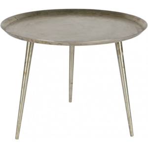 Odkládací stolek Roten 57 cm, stříbrná dee:800566-S Hoorns