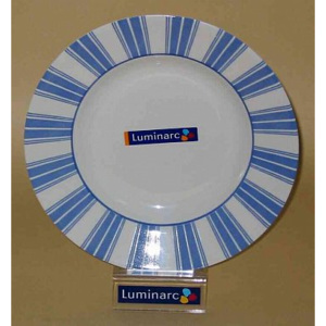 Luminarc EMPIRE BLUE Talíř hluboký 22.6 cm dekor 65755