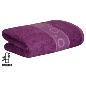 Bambusový ručník KORAL fialový