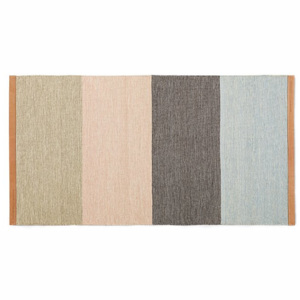 Fields vlněný koberec varianta: 70×130 cm (Beige/pink/brown/blue)