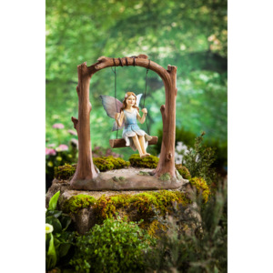 Figurka elfí dívky na houpačce Jill