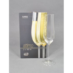 Crystalex ATTIMO Flétna šampaň 180 ml CX40807180/2