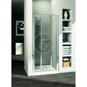 Ideal Standard Sprchové dveře skládací 70 cm - čiré sklo, silver bright (lesklá stříbrná) T9849EO