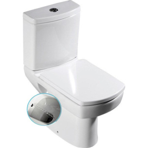 KALE - Kombi WC Basic,bidetová sprška,spodní/zadní odpad (WCset09-Basic-BI)