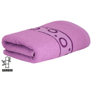 Bambusový ručník KORAL světle fialový