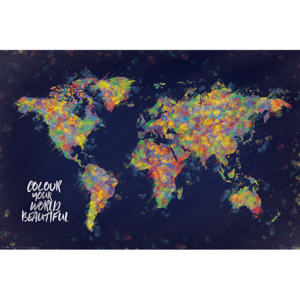 Plakát, Obraz - Colour Your World Beautiful, (91,5 x 61 cm)