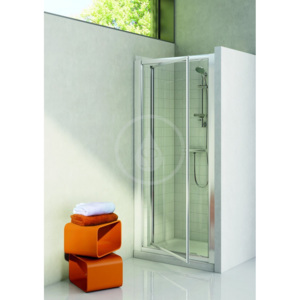Ideal Standard Tipica Sprchové dveře pivotové 80 cm, čiré sklo, silver brill (matná stříbrná) T2385YB