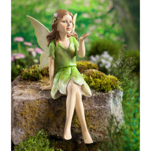 Figurka sedící elfí dívky Luana