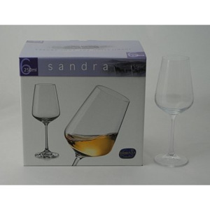 Crystalex SANDRA Kalíšek víno 25 cl CX40728250/6