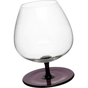 Houpací sklenice SAGAFORM Rocking Brandy Glass, 2ks, fialové