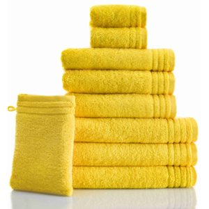 Bavlněné ručníky a osušky GRUND Memory | žluté Typ: 30x50 cm
