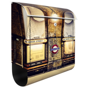 Poštovní schránka s potiskem London Baker Street
