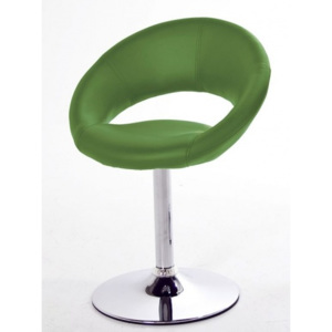 Jídelní židle otočná Malawy, zelená
