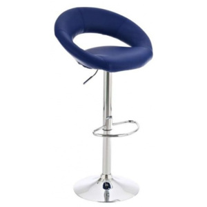 Barové židle Ronie - SET 2 ks, modrá