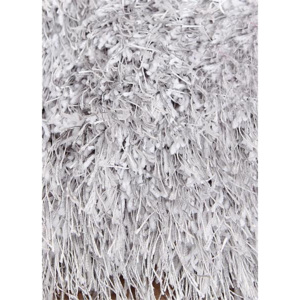 Chlupatý kusový koberec Shaggy Love Silver stříbrný Typ: 80x150 cm