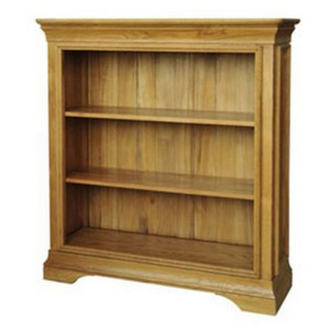 Dubová knihovna FRBK3, rustikální dřevěný nábytek