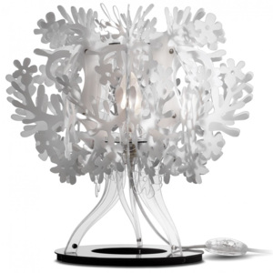Slamp Fiorellinna table lamp, bílá stolní lampa, 1x28W E27, výška 34cm
