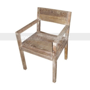 Teaková židle A10180 v koloniálním stylu