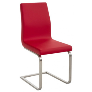 Jídelní židle Belveder, červená