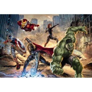 KOMAR | Fototapeta Avengers Street Rage 8-432 | Rozměr 368 x 254 cm