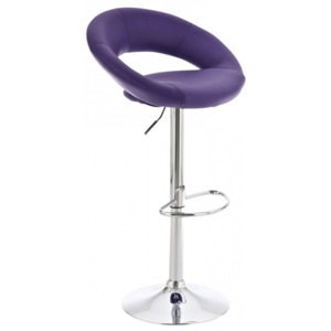 Barové židle Ronie - SET 2 ks, fialová