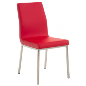 Jídelní židle Coleman, červená
