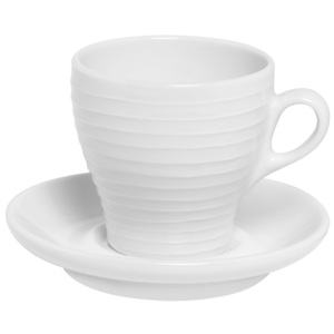 Blond set nádobí varianta: cappuccino šálek, pruhy (Ø13, H 9 cm, 210 g)