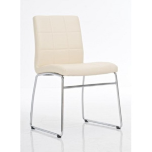 Jednací / jídelní židle Victorie - SET 2 ks, krémová