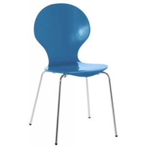 Jídelní židle Line, modrá SCHDNH000010541S SCANDI+