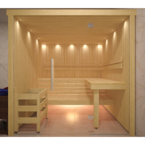 Haserv Hemlock finská sauna 200x200 cm