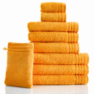 Bavlněné ručníky a osušky GRUND Memory | pomerančové Typ: 16x21 cm