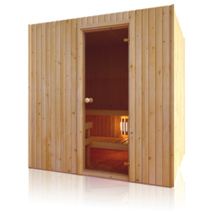 Haserv Trendline sauna 120x120 cm, smrk