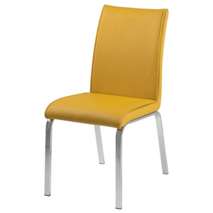Jídelní židle Sophie - SET 4 ks, žlutá