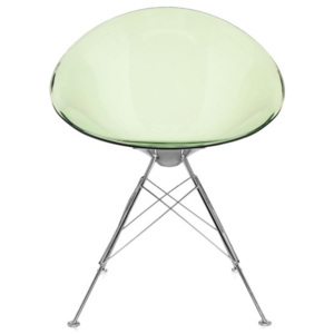 KARTELL Designová židle EROS, zelená
