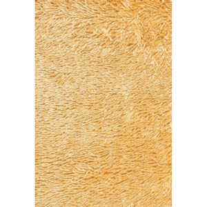Chlupatý kusový koberec Shine Shaggy yellow žlutý Rozměr: 50x80 cm