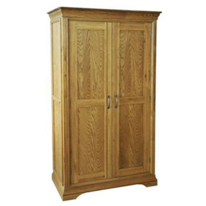Dubová šatní skříň FRW1, rustikální dřevěný nábytek