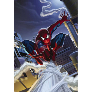 KOMAR | Fototapeta Spider-Man Rooftop 1-424 | Rozměr 127 x 184 cm
