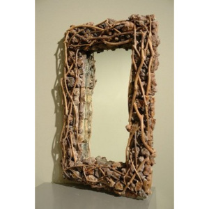 Zrcadlo Root Wood v koloniálním stylu