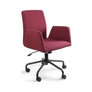 Konferenční židle Bela na kolečkách (Červená)