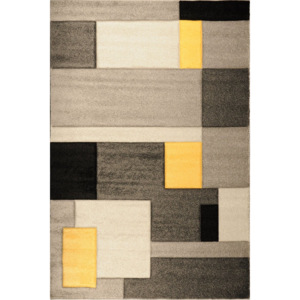 Moderní kusový koberec Hector 6979a_E_DS šedý Rozměr: 60x110 cm