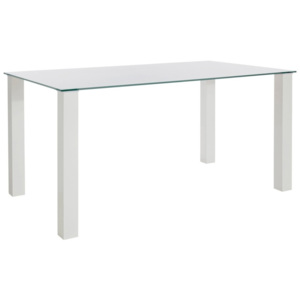 Bílý jídelní stůl 13Casa Nake, 160 x 90 cm