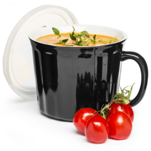 Hrnek na polévku SAGAFORM Soup Mug 0,5L | černý