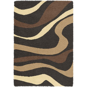 Chlupatý kusový koberec Expo Shaggy zelený 5668-436 Typ: 120x170 cm