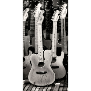 Dimex | Fototapeta na podlahu - Guitars | 85 x 170 cm