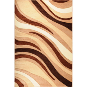 Moderní kusový koberec Hector 6249a_W_BA hnědý Rozměr: 60x110 cm