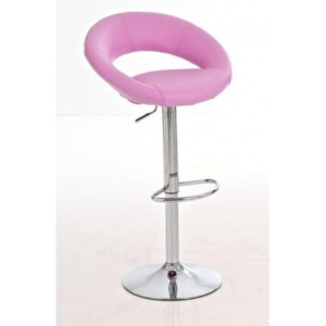 Barové židle Ronie - SET 2 ks, růžová