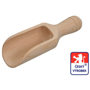 Dřevotvar Dřevěná naběračka - 3 rozměry Délka: 8 cm