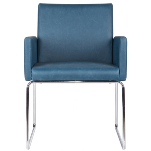 Židle Fleri, modrá dee:375680-P Hoorns